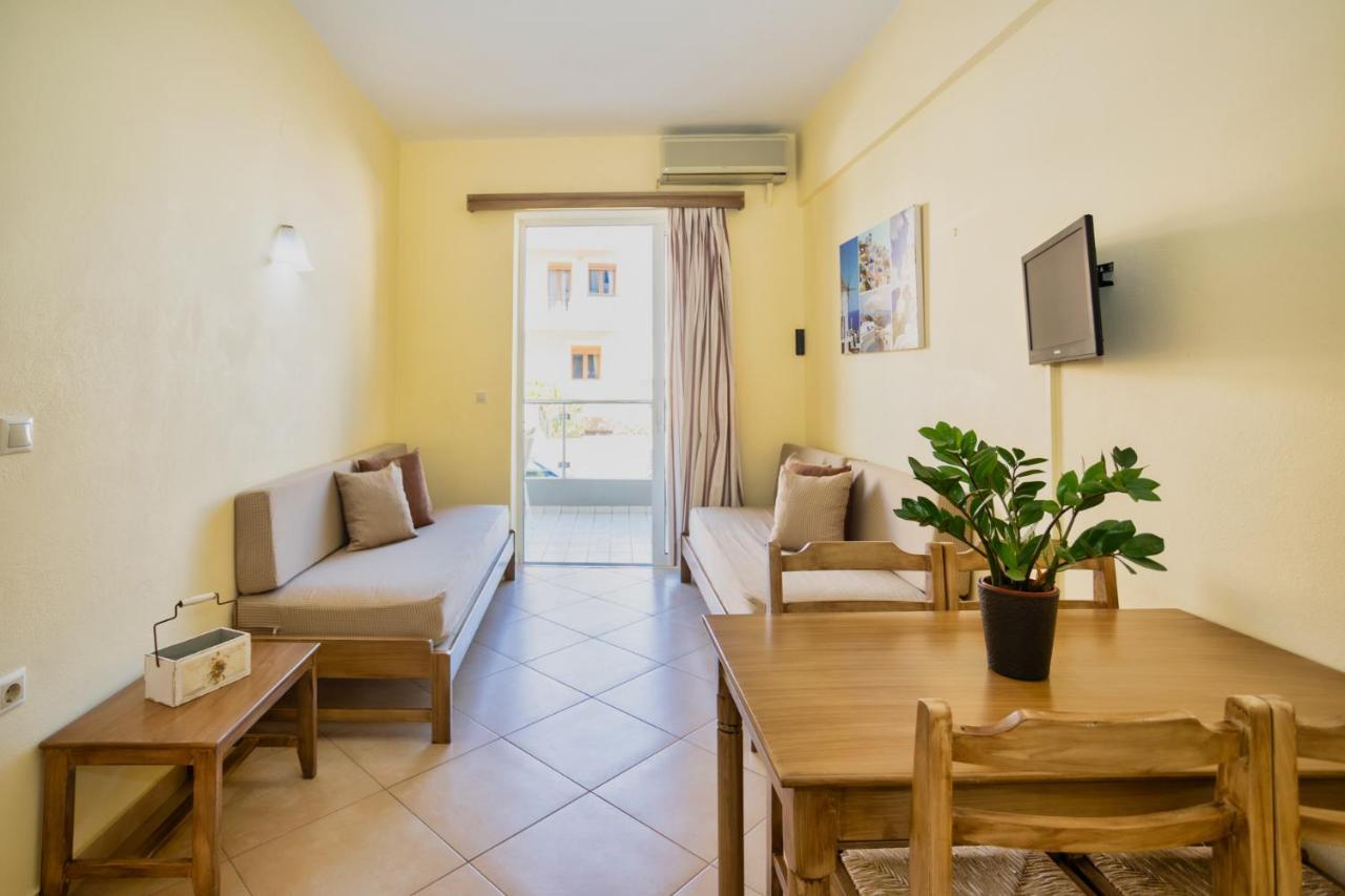 Daisy Hotel Apartments Rethymno Exterior foto